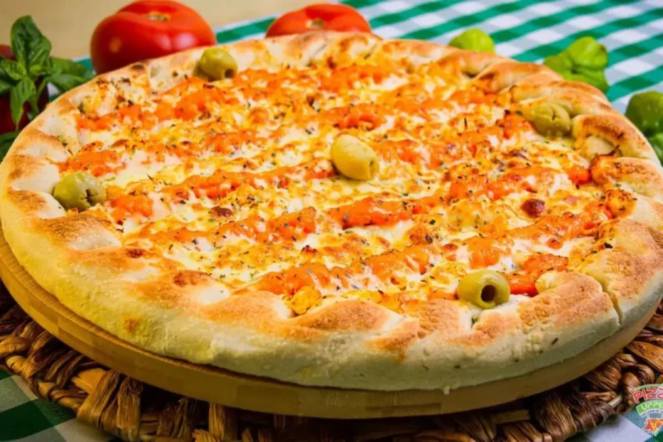 Pizza Frango com Cheddar Será Seu Sabor Favorito