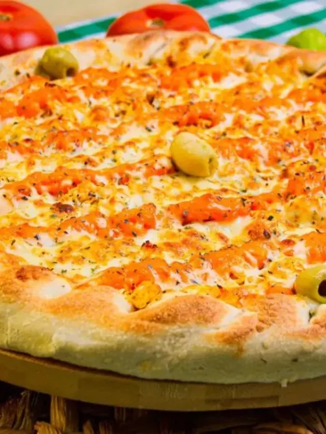 Pizza Frango com Cheddar Será Seu Sabor Favorito