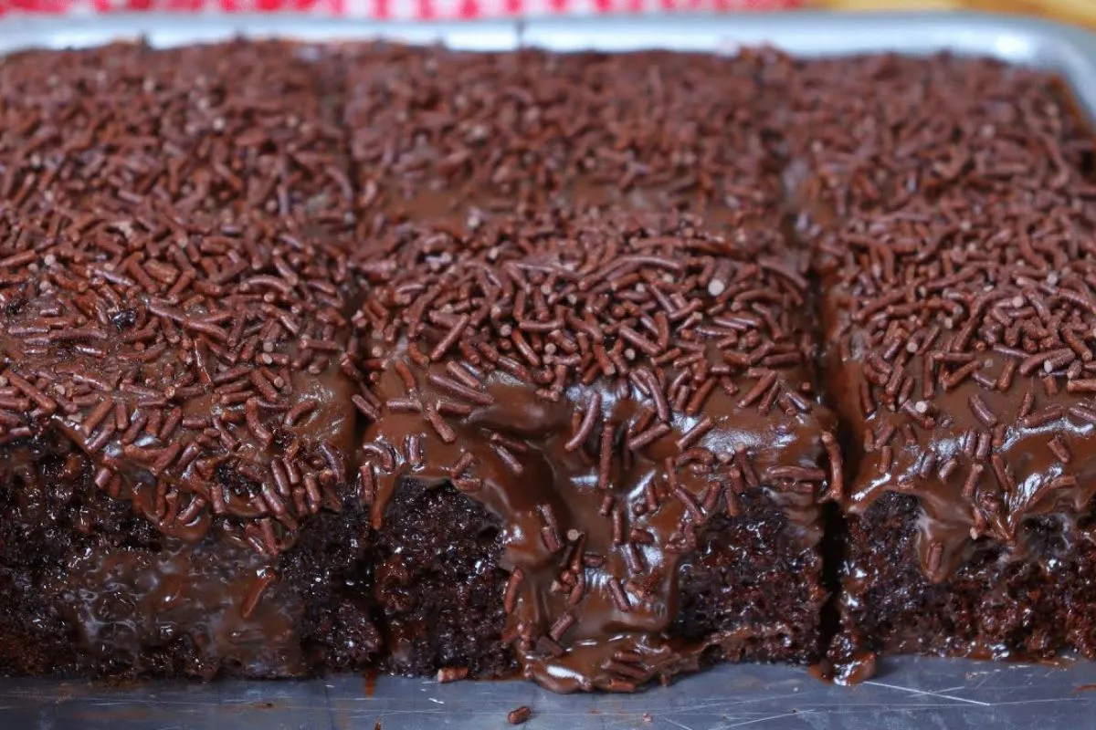 Bolo de Chocolate Húmido Perfeito para Qualquer Ocasião