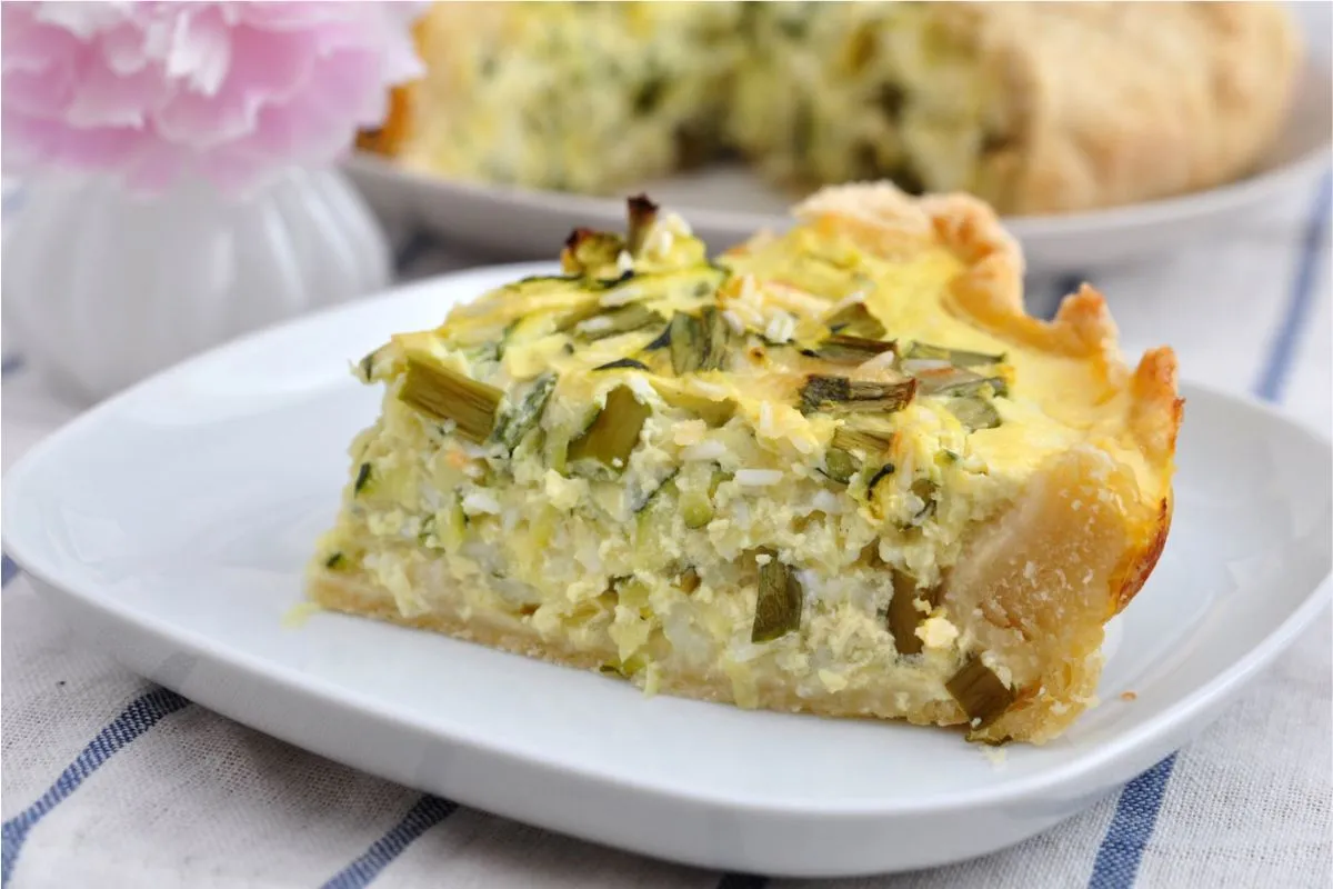 Torta de Abobrinha Deliciosa para Um Almoço Saudável e Prático